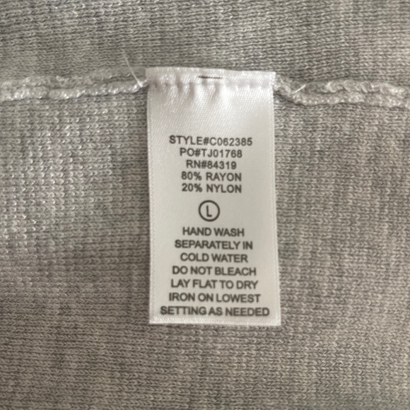 🩶 Cyrus Knit Tie-Front Cardigan with Shawl Collar 🩶 - Picture 7 of 7